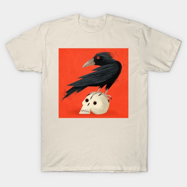 The Crow T-Shirt by Luis San Vicente 